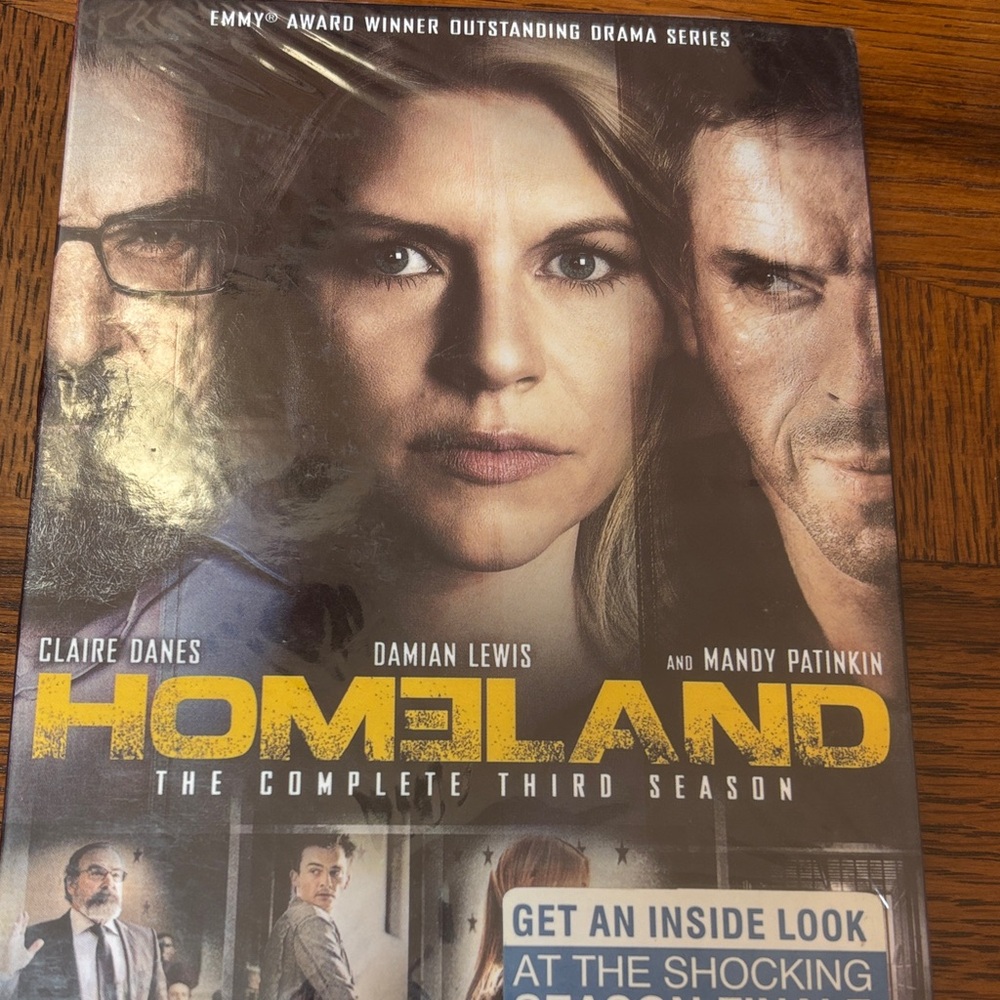 Homeland: The Complete Third Season DVD 4 disc set